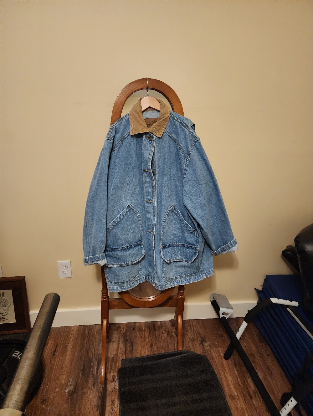 Vintage Kenji denim chore coat